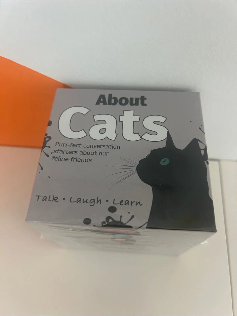 About Cats Card Deck - White